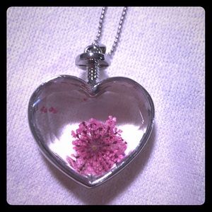 Heart necklace NWOT